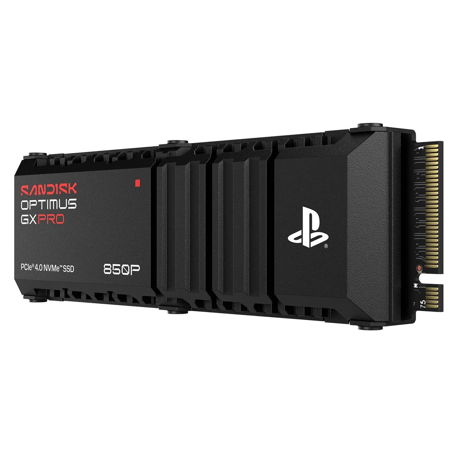 Sandisk Optimus GX Pro 8TB SSD with PS5 branding and PCIe 4.0 design
