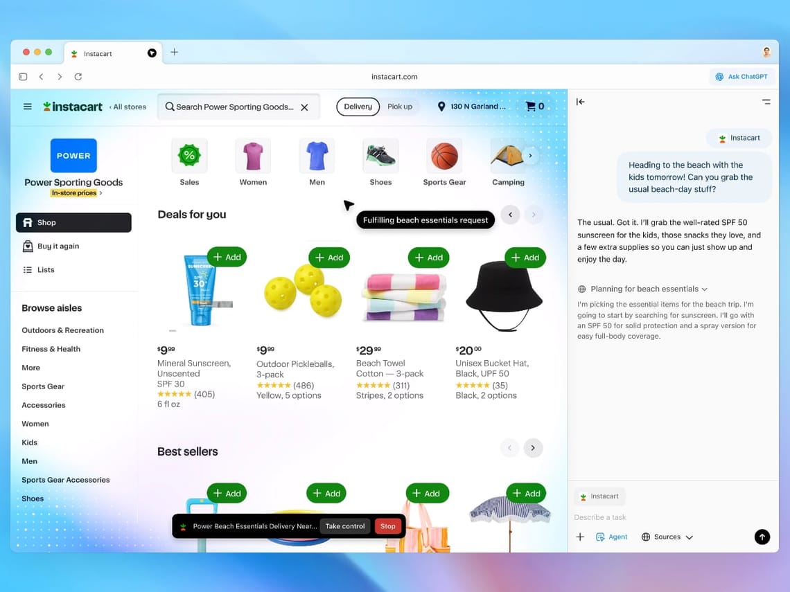 ChatGPT Just Became Your Browser. Here’s Why That Matters.