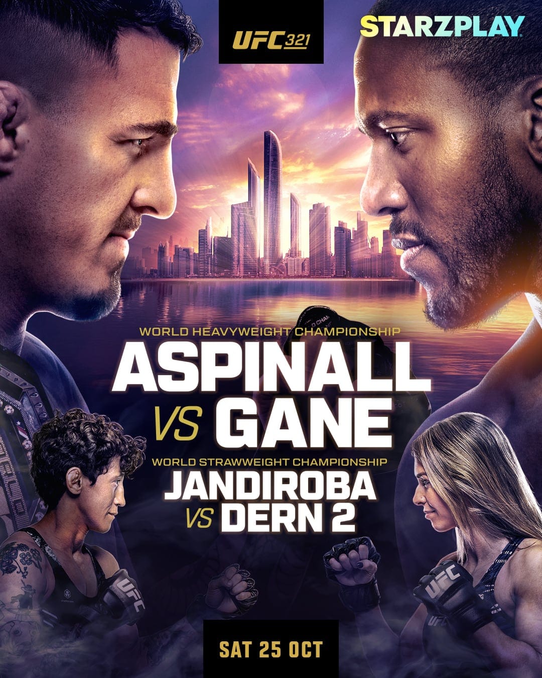 Heavyweights Collide: Aspinall vs Gane Brings Fire to Abu Dhabi at UFC 321