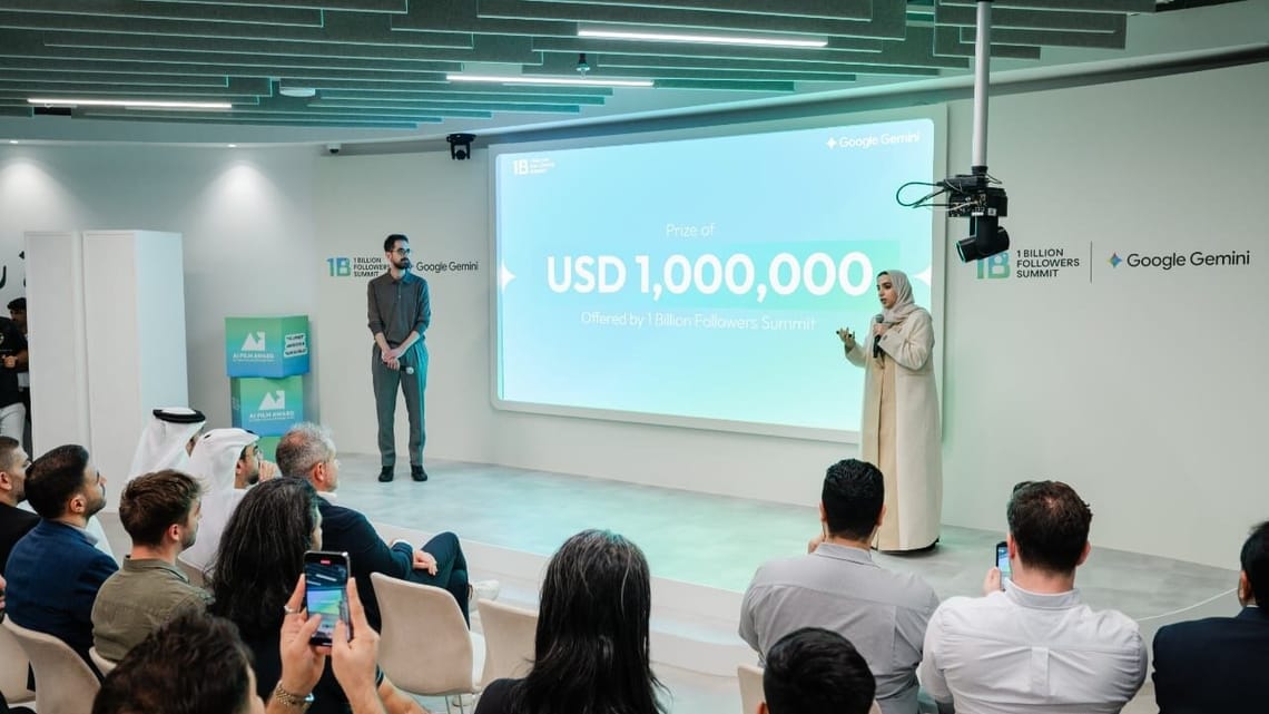 Make a 10-minute AI short. Win US$1 million. Only in Dubai