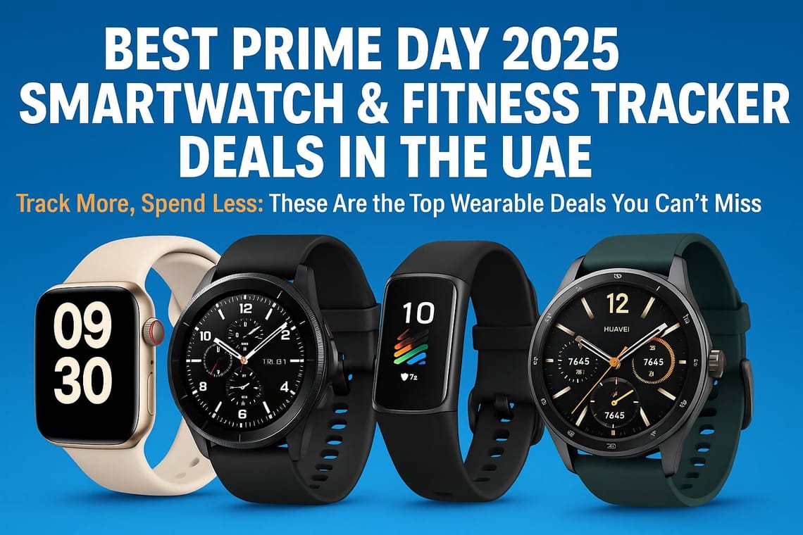 Best Prime Day 2025 Smartwatch & Fitness Tracker Deals in the UAE