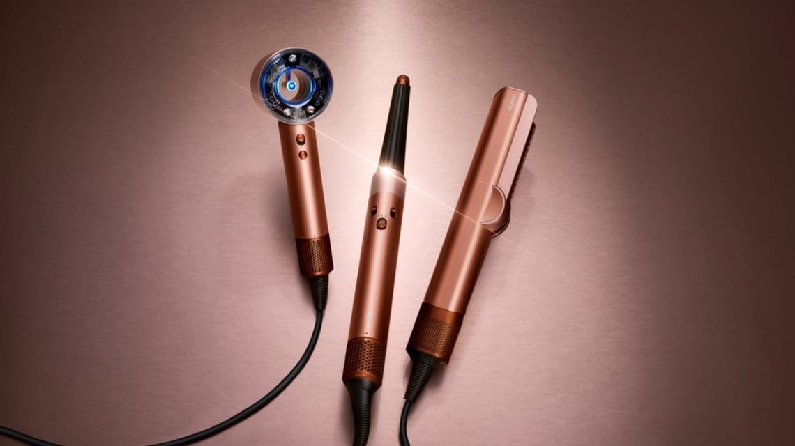 Dyson’s Amber Silk Hair Tools Are Here for the Festive Season