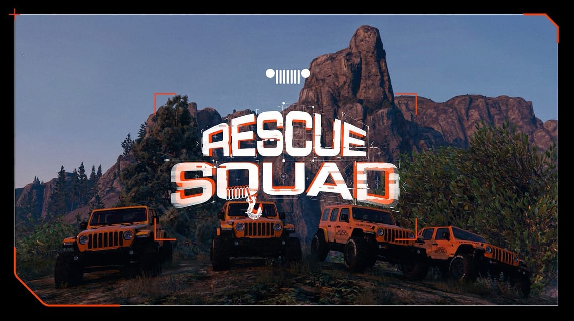 Jeep Built a Rescue Convoy for Gamers