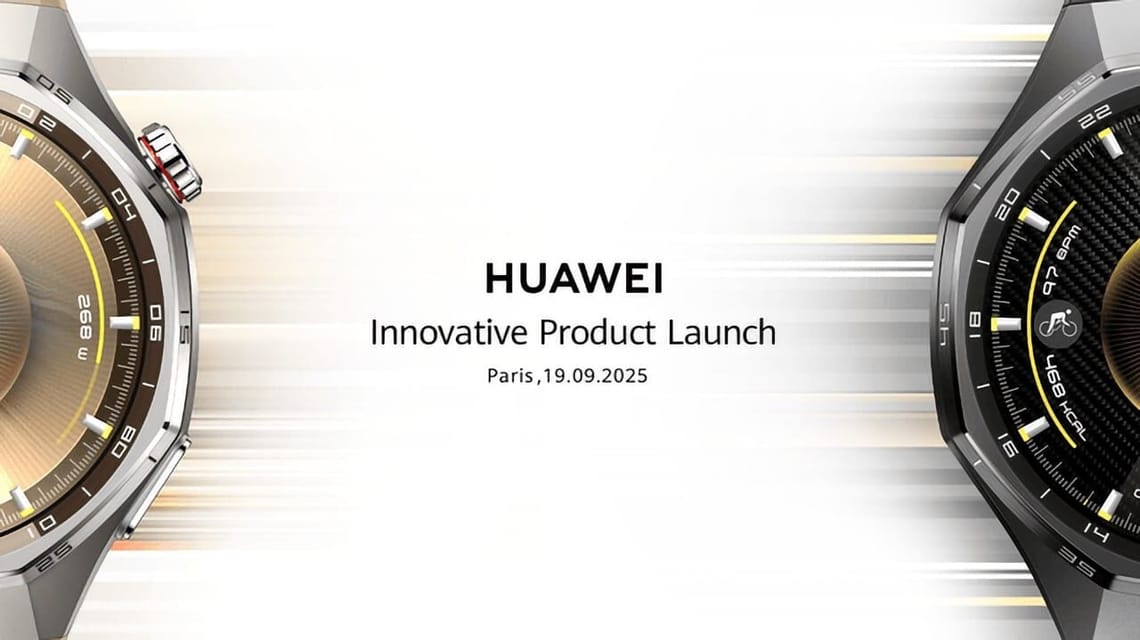 Huawei Watch GT 6, Huawei Paris event, Huawei UAE, Huawei tablets, PaperMatte Display, M‑Pencil, GoPaint, Huawei wearables, 1
