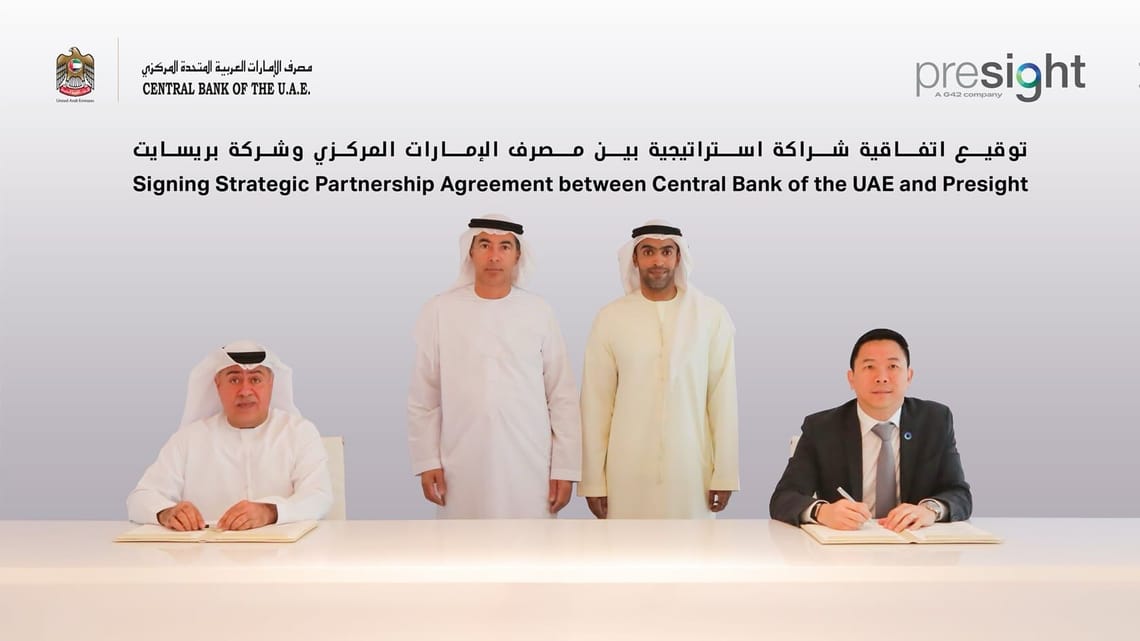 The Central Bank of the UAE and Presight Launch AI Finance Venture to Power UAE’s Digital Payments