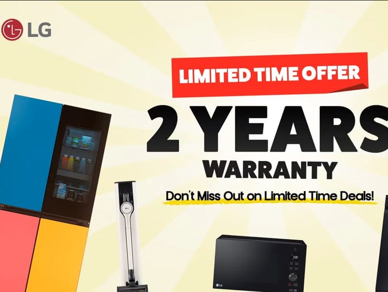 Final Days of Noon Yellow Friday: Best LG TV, Appliance & Monitor Deals in the UAE