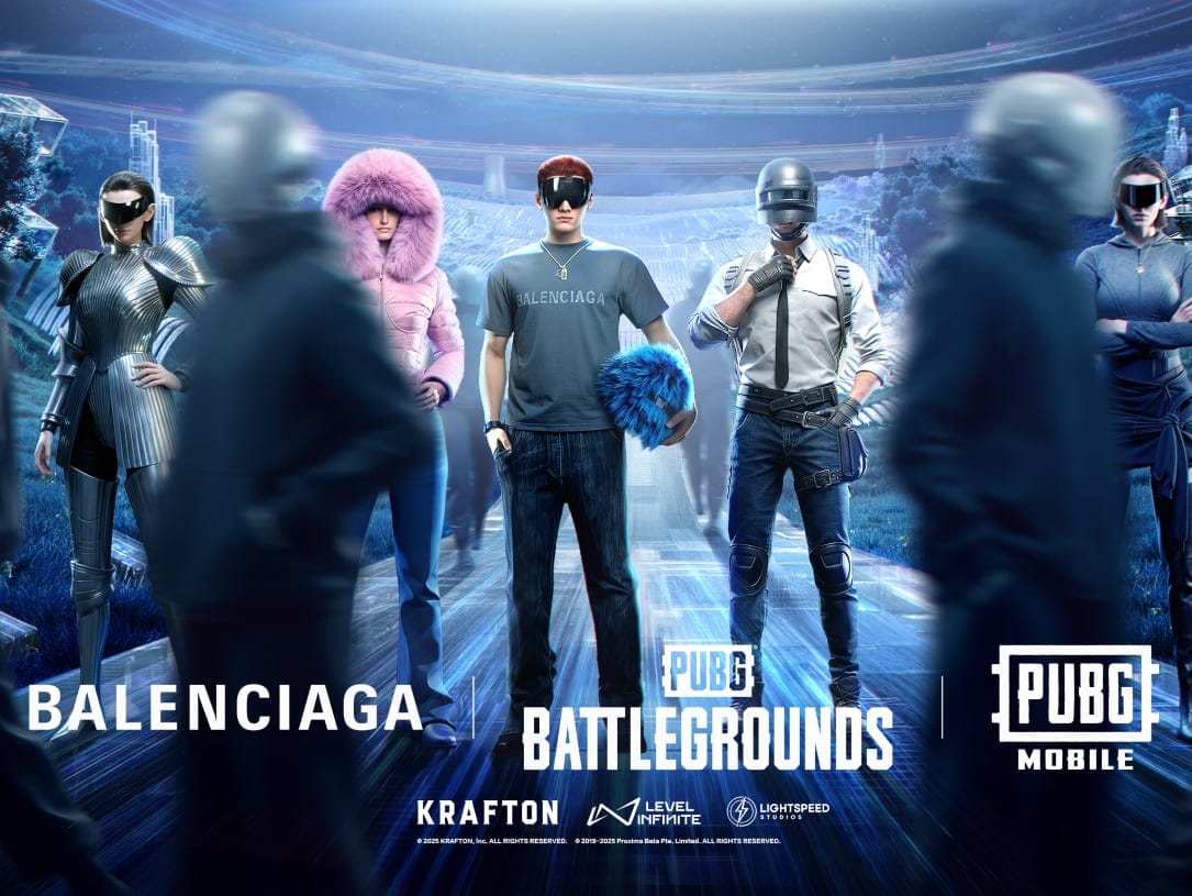High fashion meets hot drop: Balenciaga crashes PUBG