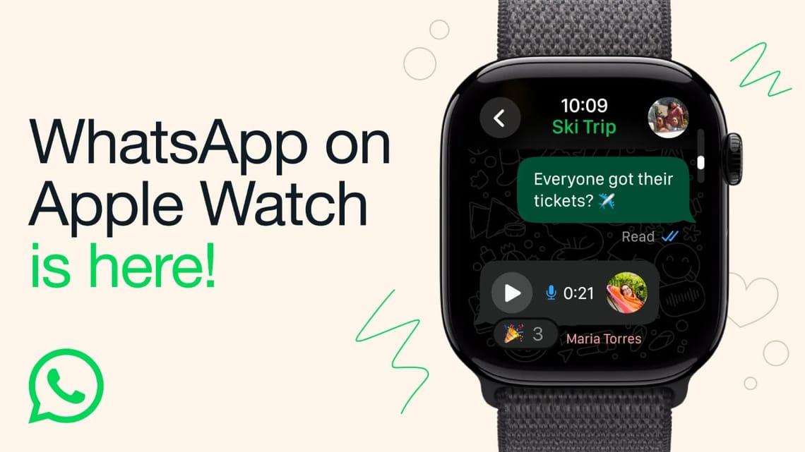You can finally leave your iPhone behind: WhatsApp hits Apple Watch