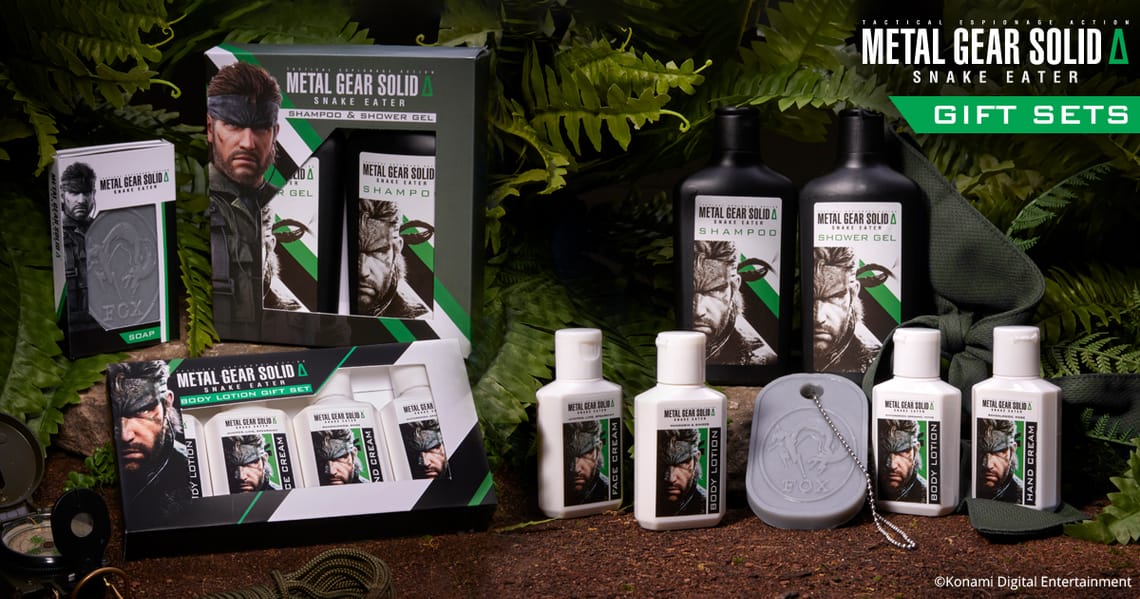 You Can Now Smell Like Metal Gear Solid (And It's Official)