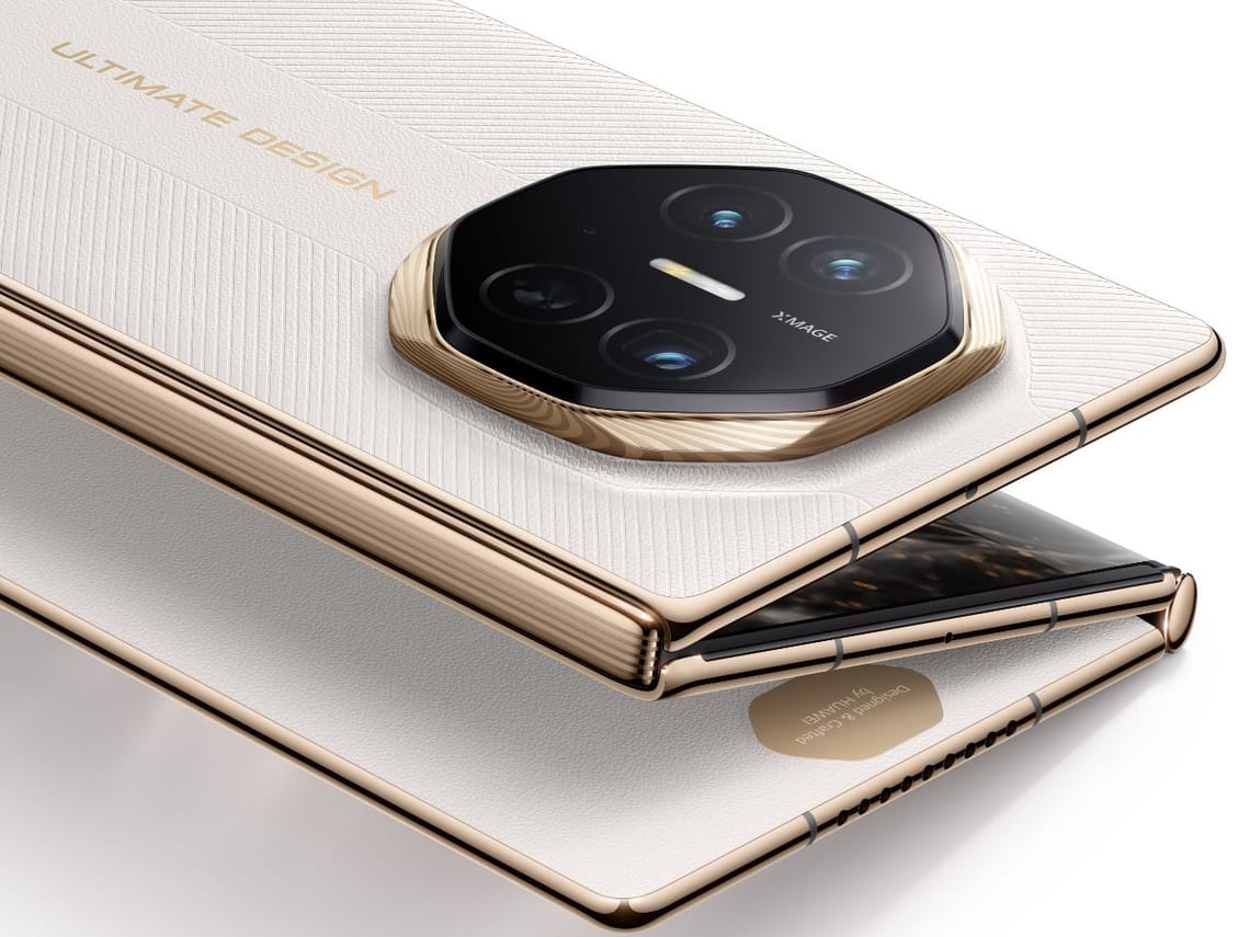 Huawei’s Mate XT goes White, and yes it’s a statement