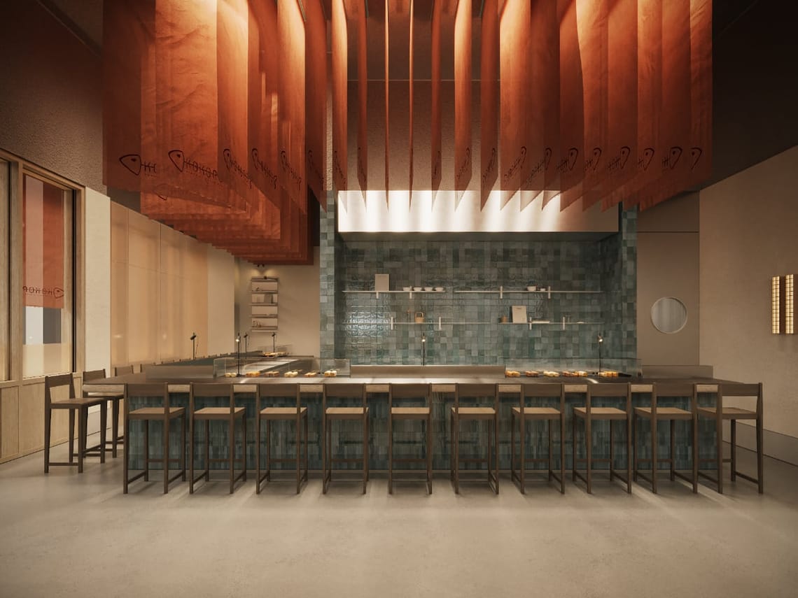 Kokoro’s Japanese handroll bar lands in Dubai Mall this January