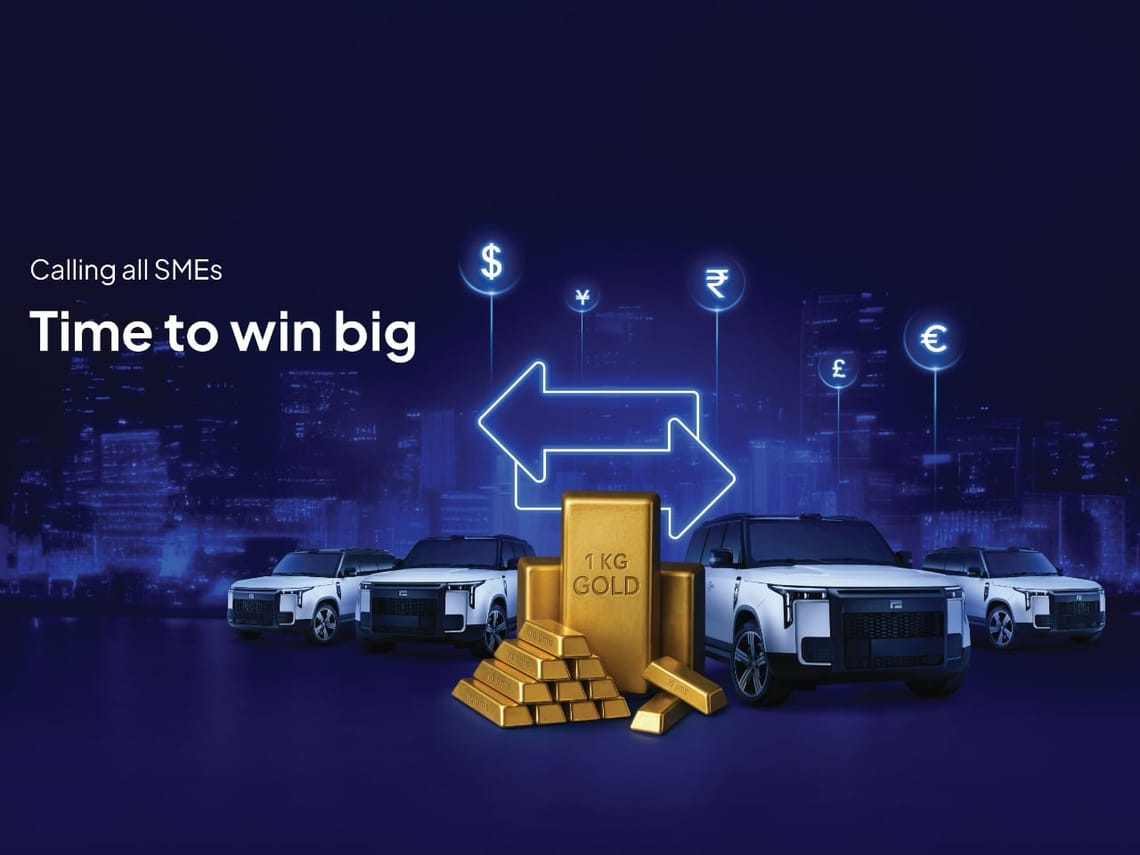 Need a car or some gold? Your business transactions might just win them