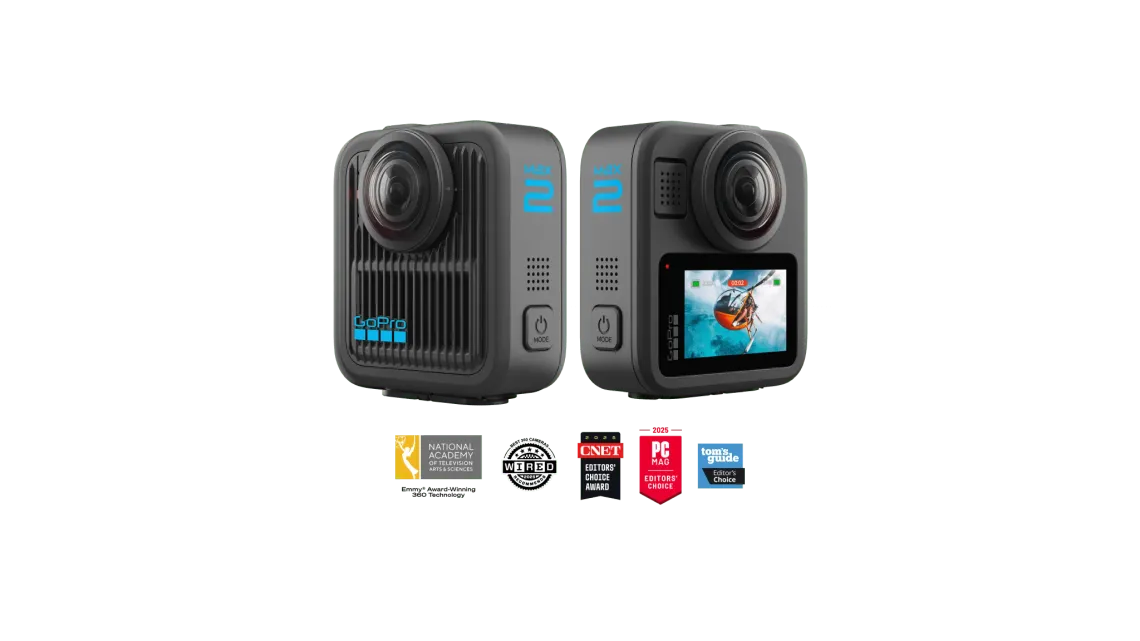 GoPro MAX2 drops to AED 1,999 — save AED 500 on 360-degree action cam