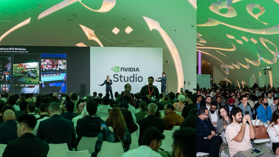 NVIDIA Studio Nights 6 celebrates Dubai's creative talent at Museum of the Future