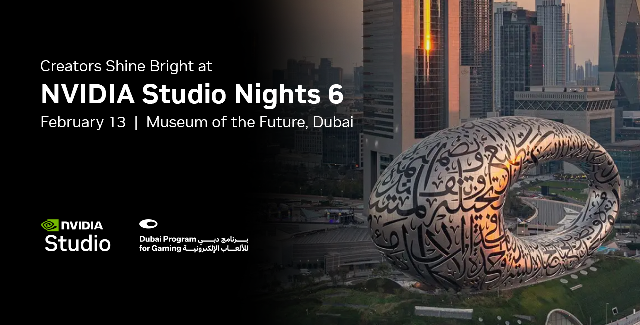 NVIDIA's biggest creator event comes to Dubai's Museum of the Future