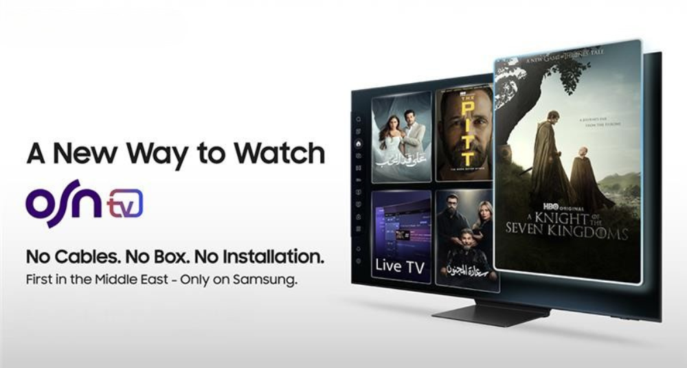 OSN and Samsung Launch Region's First Boxless TV Experience in UAE