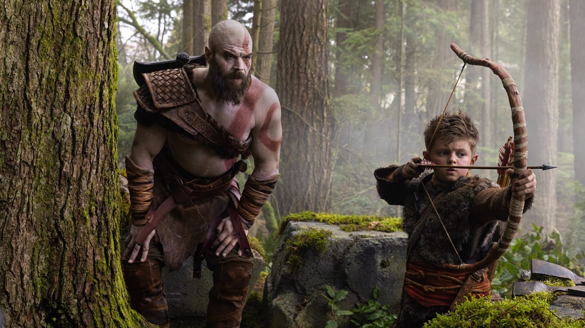 God of War Prime Video First Look Reveals Kratos and Atreus in Production