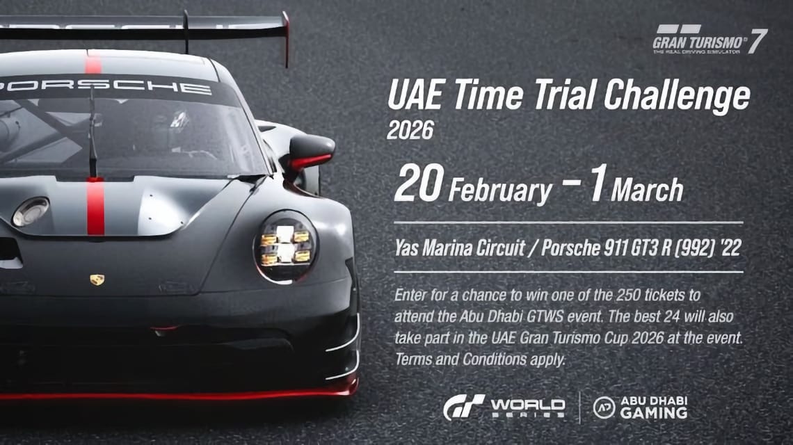 Gran Turismo World Series makes Middle East debut with UAE-exclusive Time Trial Challenge