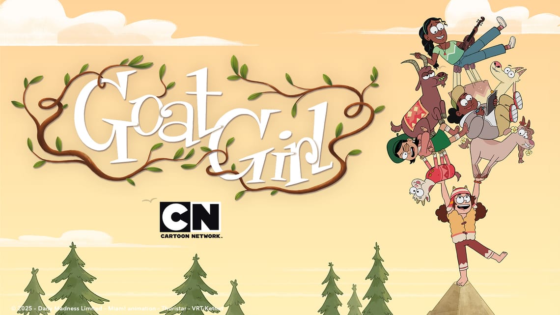 Goat Girl comes to Cartoon Network MENA March 9 — meet the human raised by mountain goats