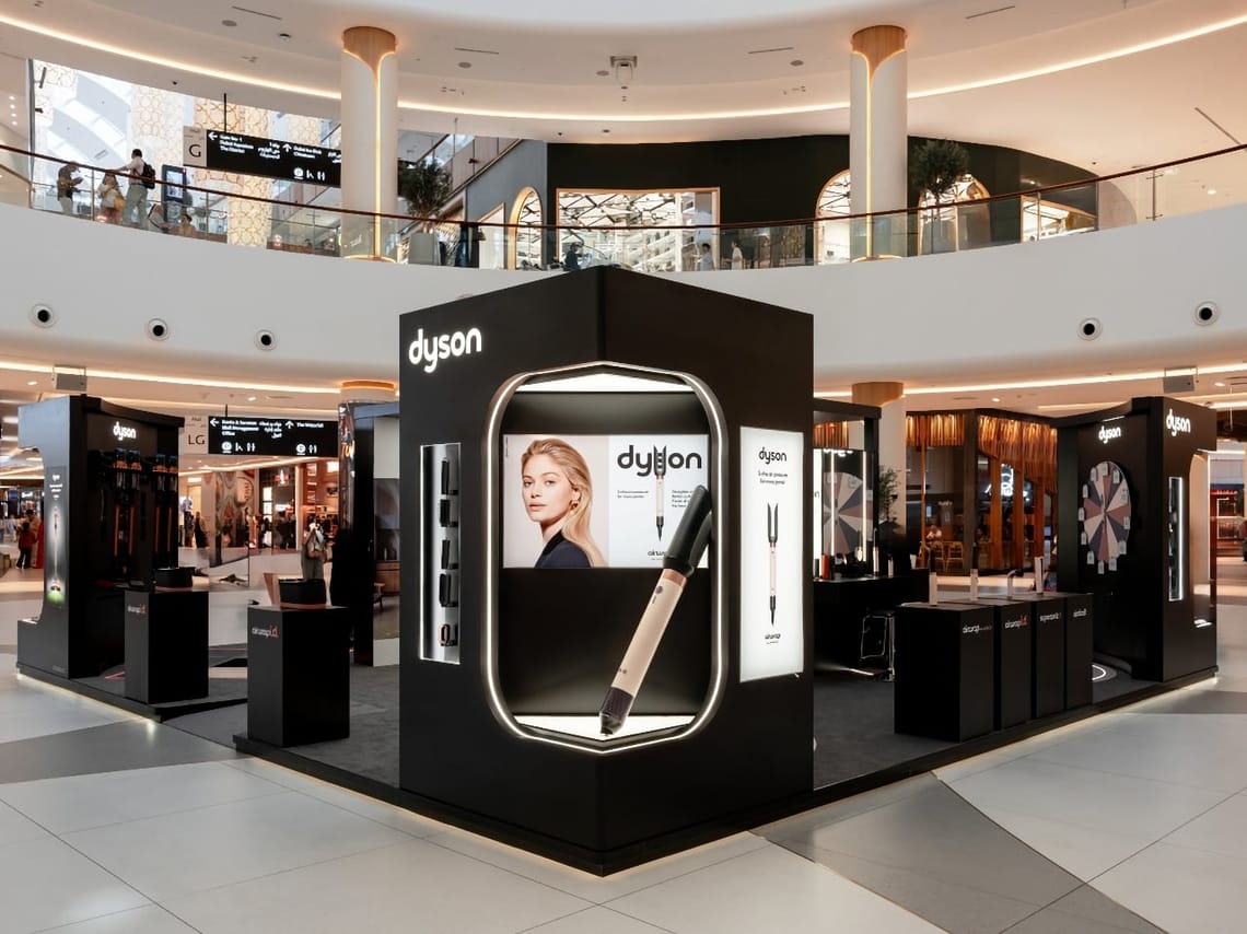 Dyson's AI vacuum spots stains and adapts cleaning in real time — try it at Dubai Mall