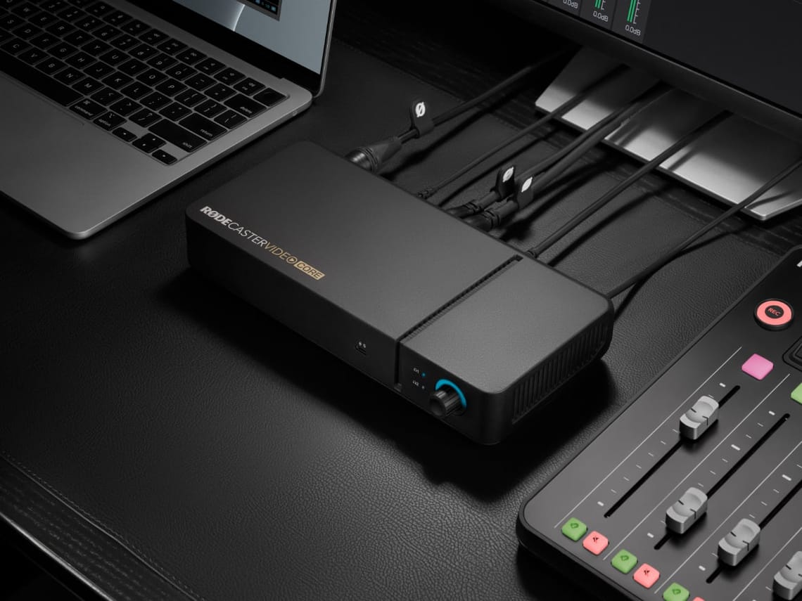 RØDECaster Video Core launches with workflow-unifying sync feature