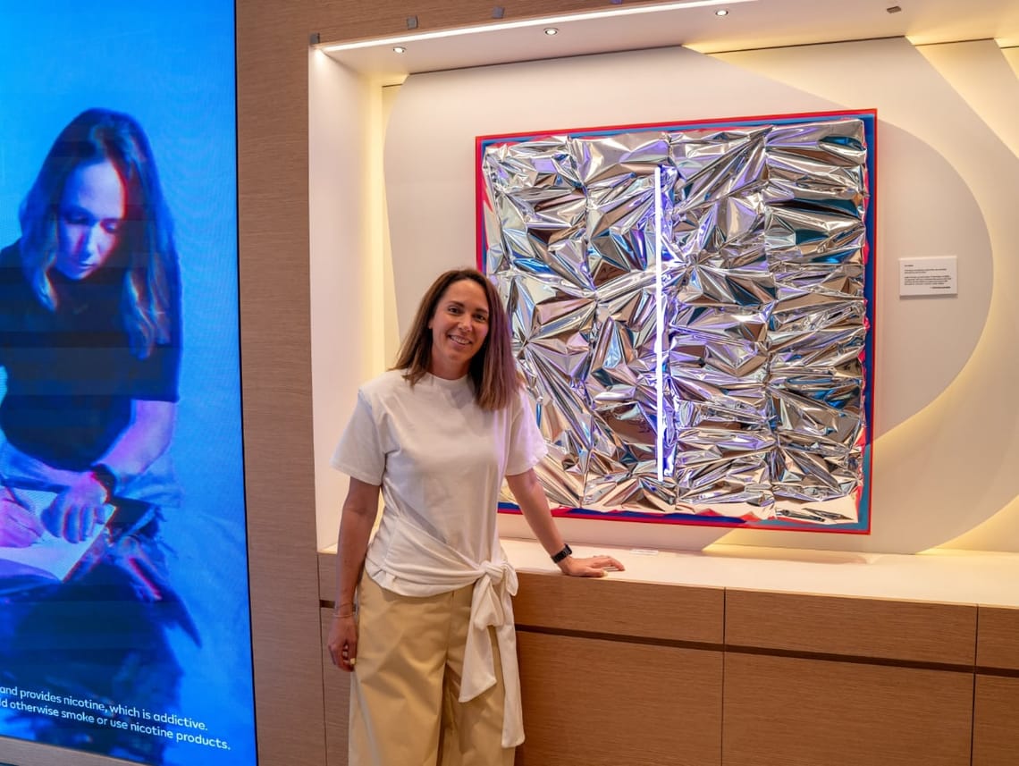 IQOS debuts Electric Purple variant with stunning light art in Dubai