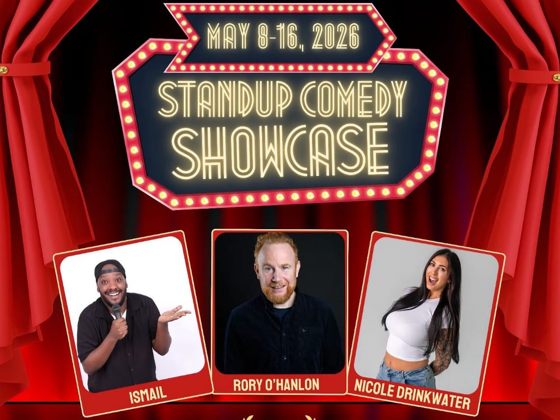 Laughter Factory May Line-up: Rory O'Hanlon, Ismail Abdi & Nicole Drinkwater Hit UAE