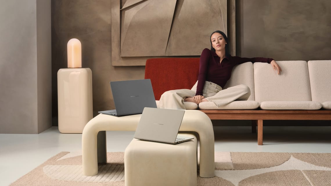 ASUS launches ultra-light Zenbook A14 and A16 Copilot+ PCs in UAE