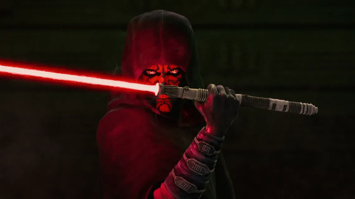 Darth Maul's lightsaber now features Sam Witwer's actual screams in Shadow Lord