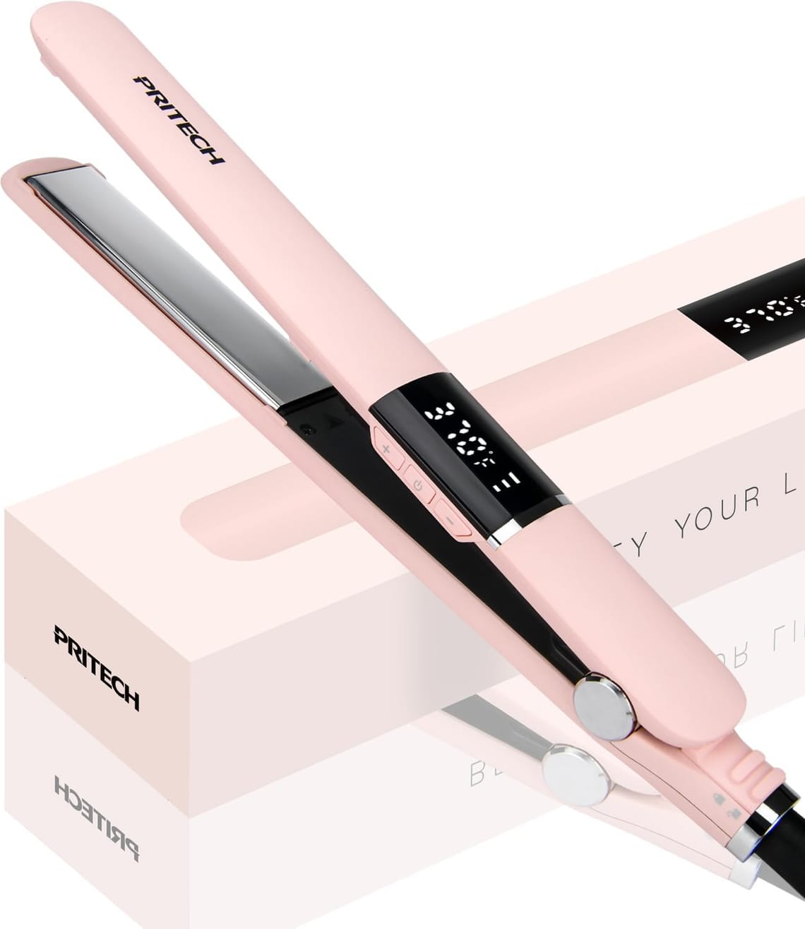 PRITECH Titanium Flat Iron Drops to AED 67.40