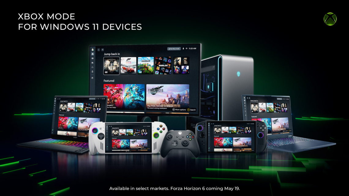 Xbox Mode starts rolling out to Windows 11 PCs with console-style interface