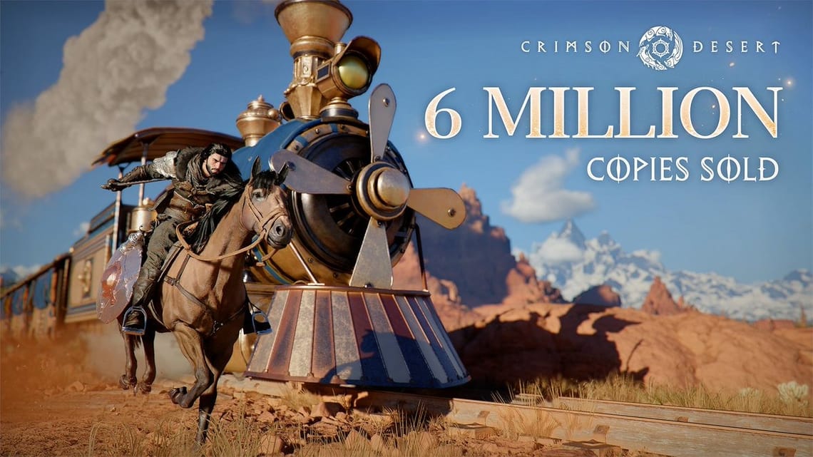 Crimson Desert Has Sold 6 Million Copies in Less Than Three Months