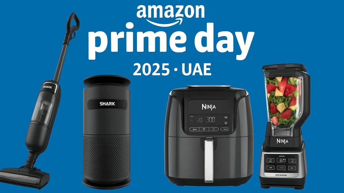 Best Prime Day 2025 Shark & Ninja Deals in the UAE – Floorcare, Kitchen, Hair Tools & More