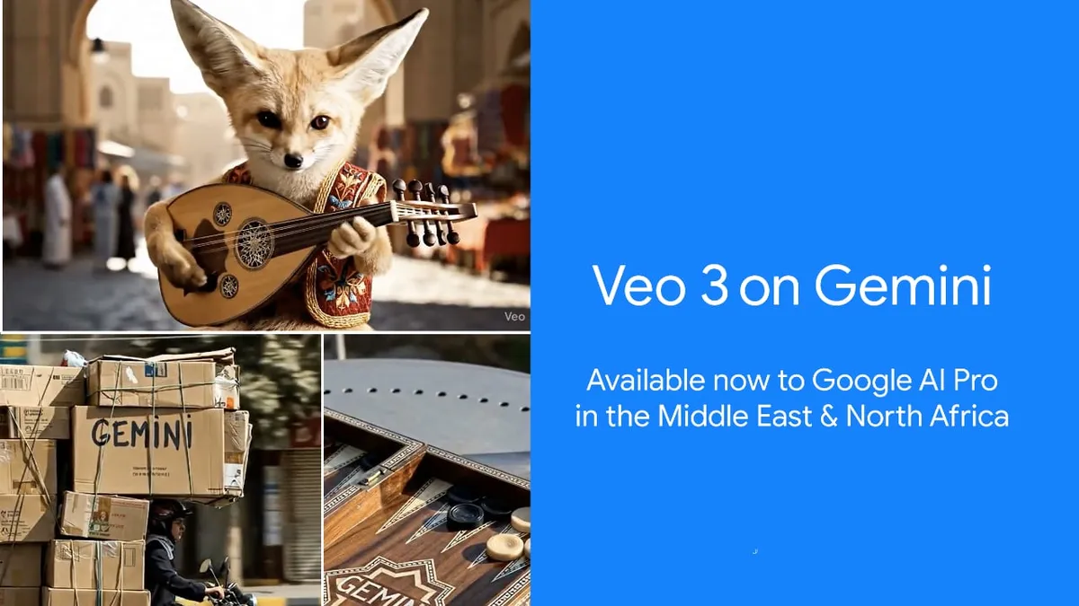 Google Launches Veo 3 on Gemini in MENA: AI Video Creation Gets a Boost