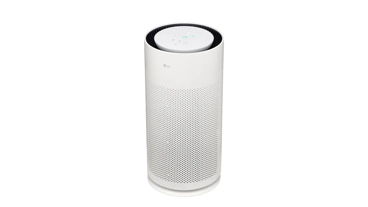 This LG Air Purifier is Smaller Than a Side Table - and it Actually Works