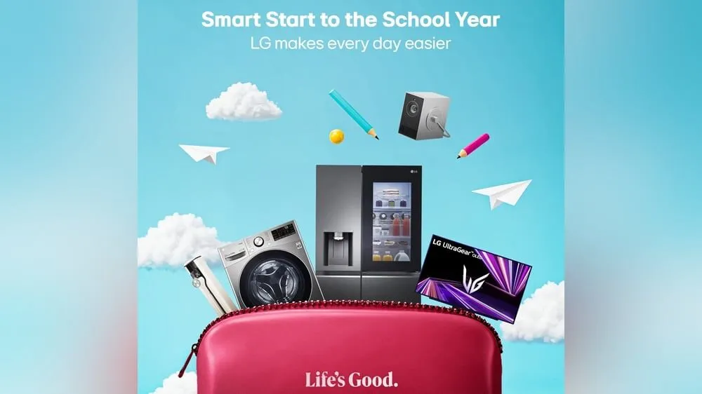 LG UAE back-to-school deals: TVs, monitors, appliances