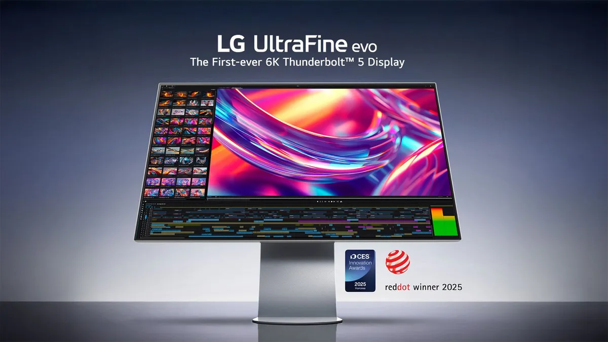 LG's First 6K Thunderbolt 5 Monitor is Here
