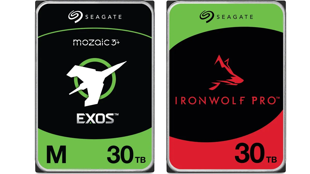 Seagate Launches 30TB AI-Ready Hard Drives for Enterprise and NAS