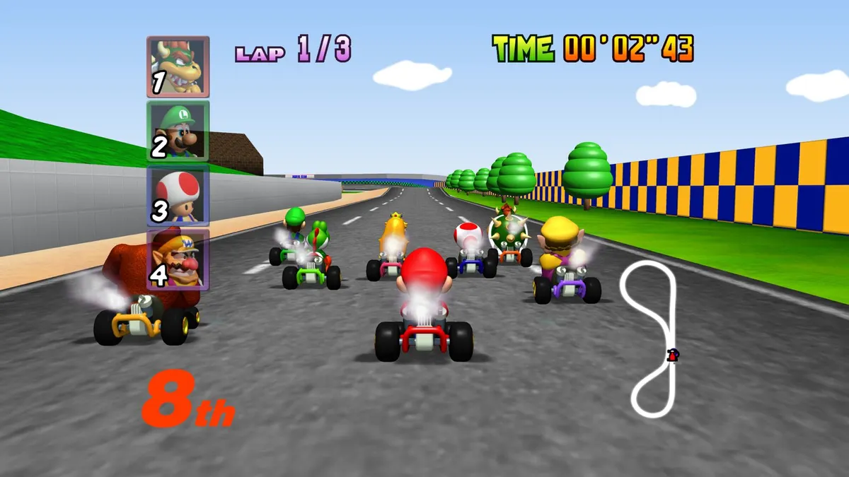 Fan-Made Mario Kart 64 PC Port Released With Track Editor and Ultrawide Support