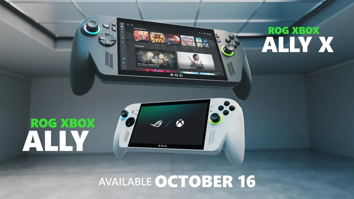 ROG Xbox Ally Handhelds Launch on 16 October—Global Release, Smart Features, UAE Arrival