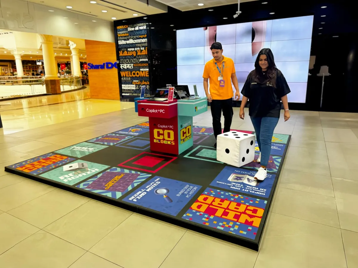 Copilot+ turns a UAE mall trip into a tech playdate
