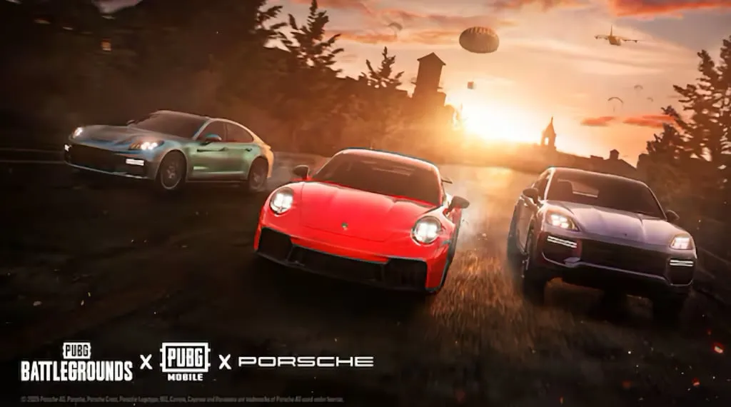 Porsche drops into PUBG — and one player gets flown to Bangkok