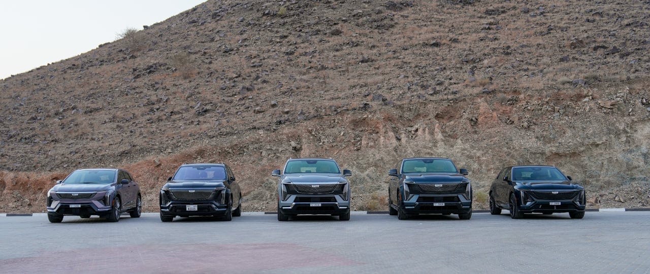 Cadillac drops five EVs for UAE at once. The Escalade goes electric.