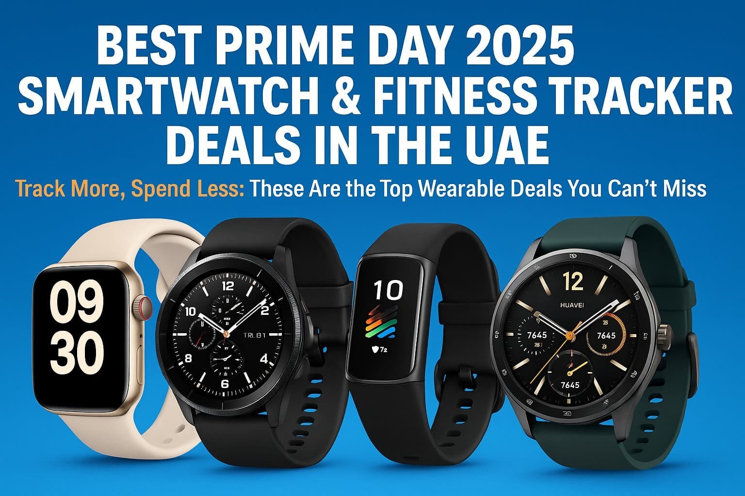 Best Prime Day 2025 Smartwatch & Fitness Tracker Deals in the UAE