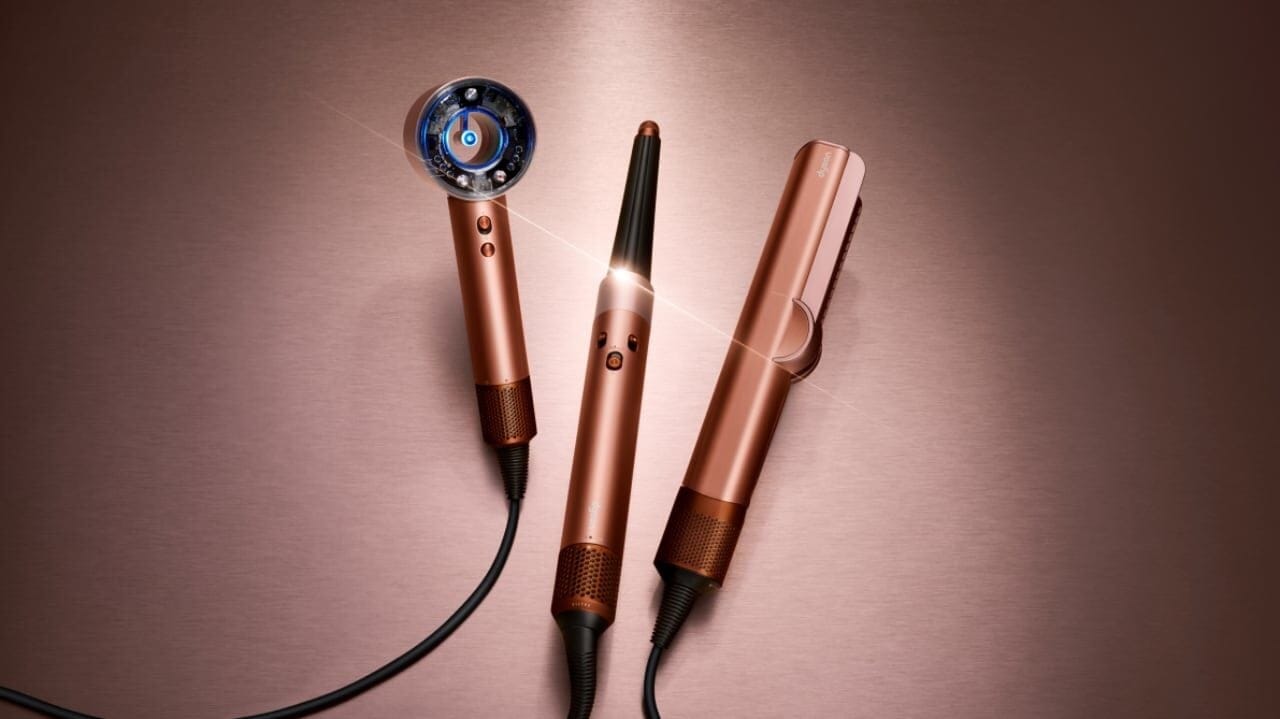 Dyson’s Amber Silk Hair Tools Are Here for the Festive Season