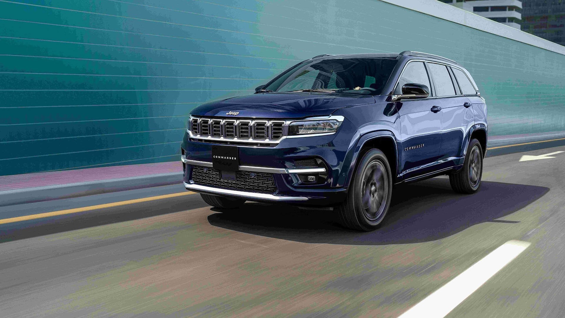 Jeep Commander Lands in the Middle East: 7-seat 4x4