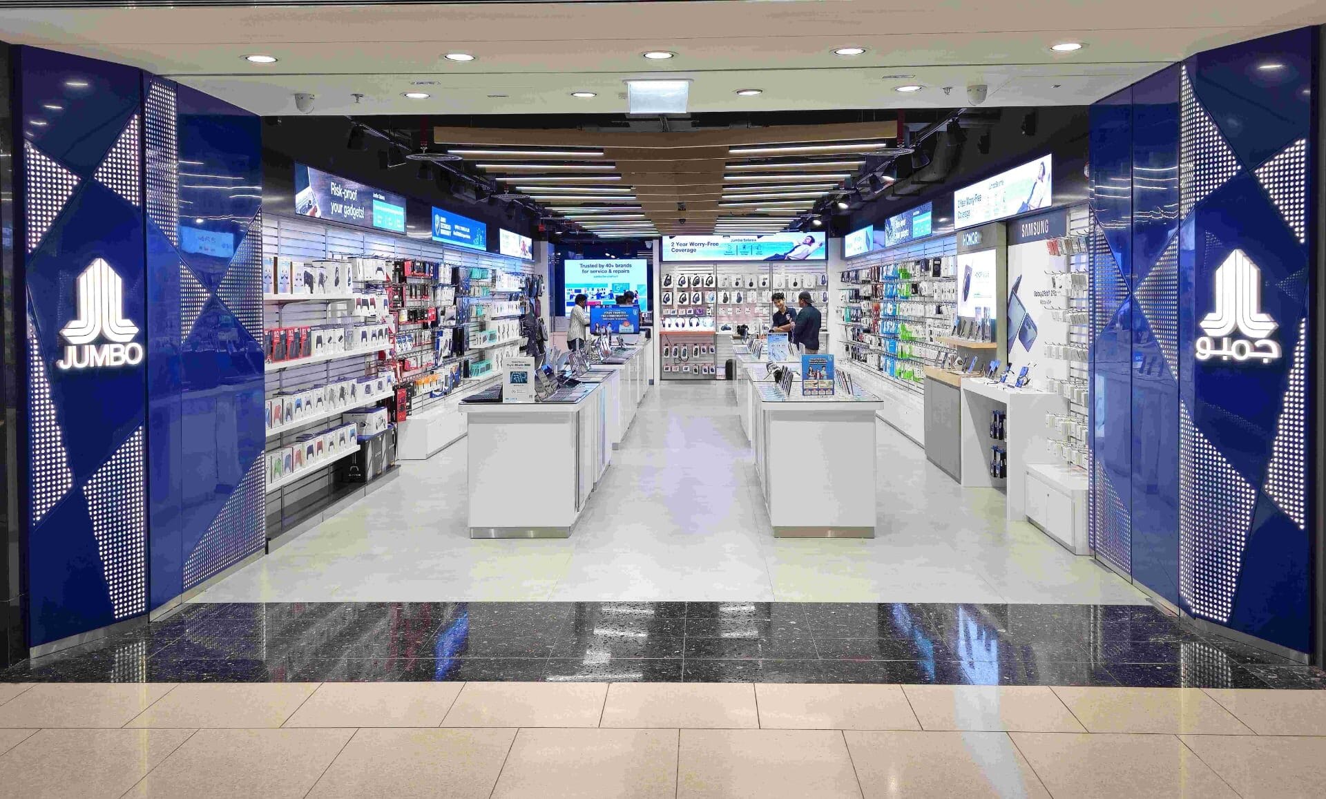 Jumbo Electronics UAE, City Centre Deira store, City Centre Sharjah store, Jumbo relaunch offers, Emirates NBD discount, Shar