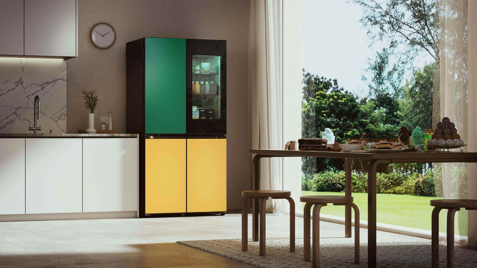 LG’s French Door Fridges Handle Heat with MoodUP and ThinQ Tech