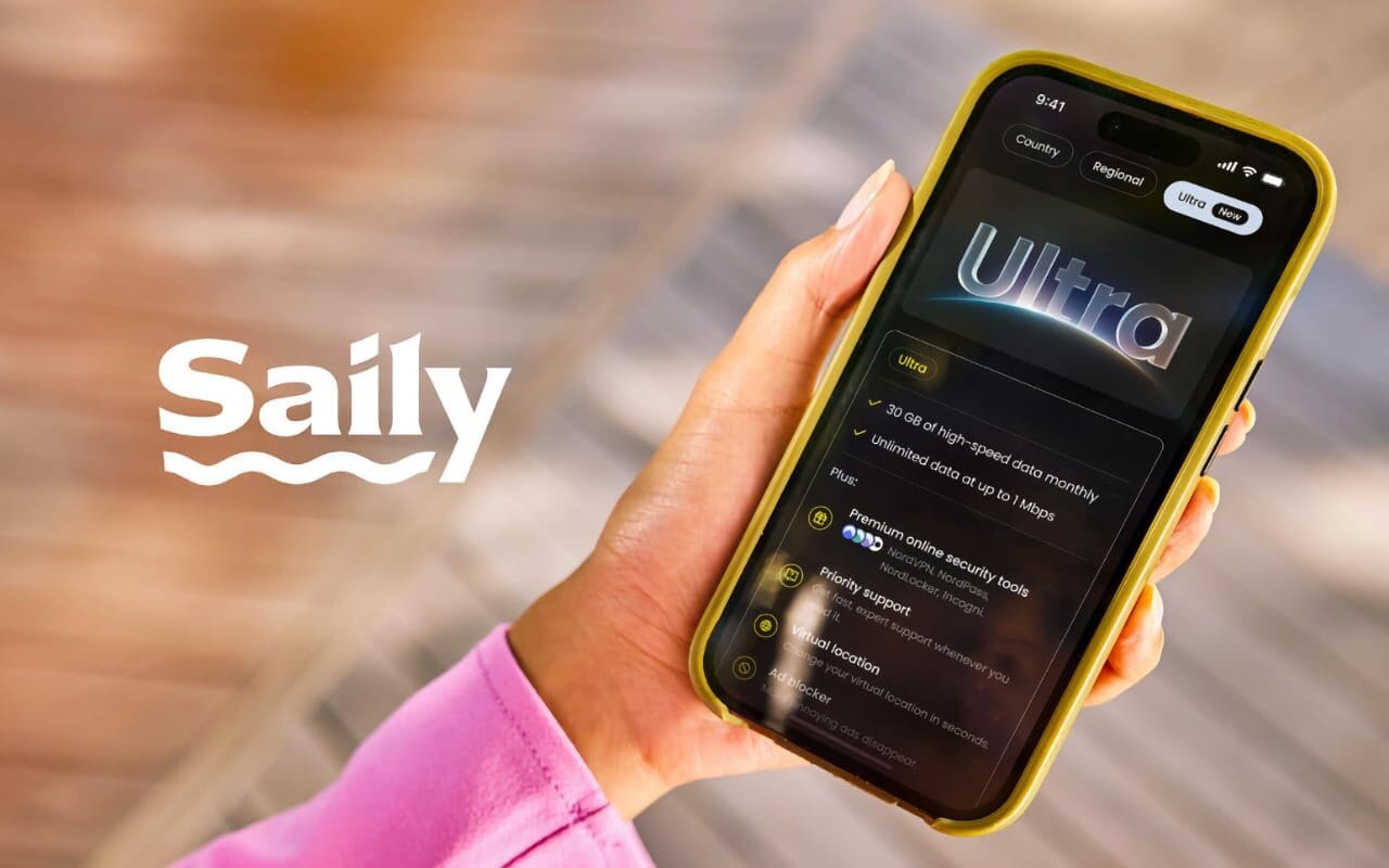 Saily Ultra Plan Launches with Unlimited eSIM Data and Built-in VPN for Global Travel