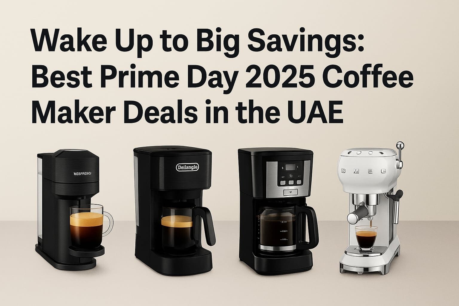 Wake Up to Big Savings: Best Prime Day 2025 Coffee Maker Deals in the UAE